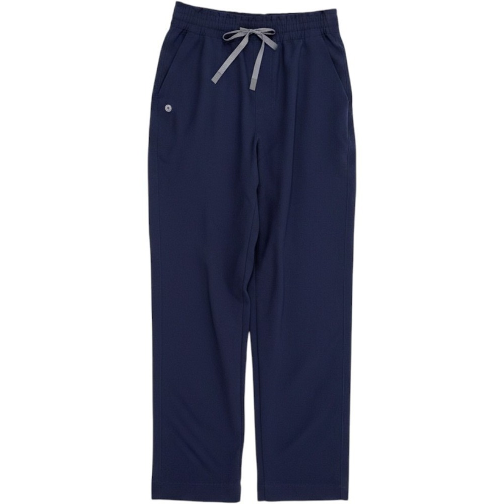 FIGS Isabel Wide Leg Scrub Pants Women XL/P Navy Blue Cargo Technical Collection